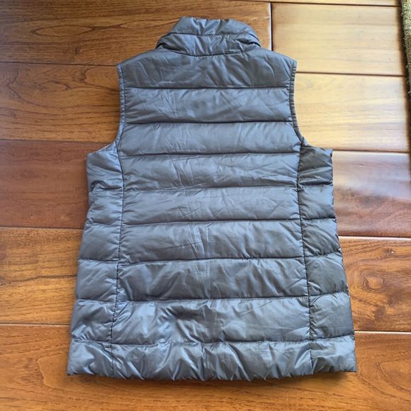 REI Co-op Vest Youth XXS 4/5 Gray Full Zip 80% Down Puffer Sleeveless Jacket 650 - Picture 5 of 10